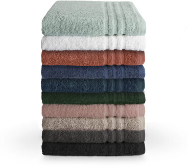 Byrklund Handdoek 50 x 100 cm - 450 gr/m2 - in 10 kleuren verkrijgbaar-Zeeblauw - 50x100 cm