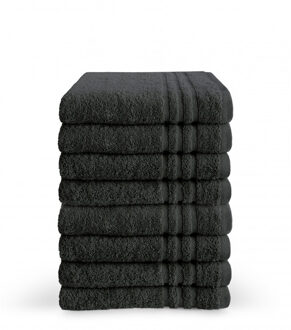 Byrklund Handdoek 50x100 cm 500gram Antraciet - 10 stuks