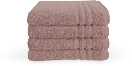 Byrklund Handdoek 50x100 cm 500gram Oud Roze - 6 stuks