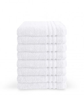 Byrklund Handdoek 50x100 cm 500gram Wit - 10 stuks