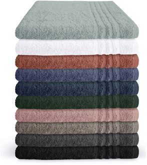 Byrklund Handdoek 70 x 140 cm - 450 gr/m2 - in 10 kleuren verkrijgbaar-Navy - 70x140 cm