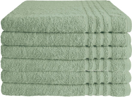 Byrklund Handdoek 70x140 cm 500gram Jade - 6 stuks