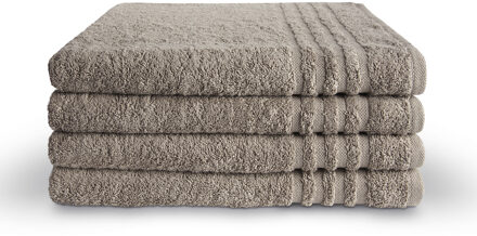 Byrklund Handdoek 70x140 cm 500gram Taupe - 6 stuks