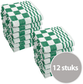 Byrklund Keukendoek Clean & Fresh Groen - 12 stuks - 50x50 cm