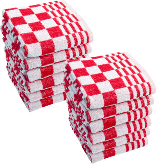 Byrklund Keukendoek Clean & Fresh Rood - 12 stuks - 50x50 cm