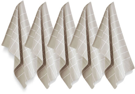 Byrklund Theedoek Do Dishes Zand - 5 stuks - 50x70 cm