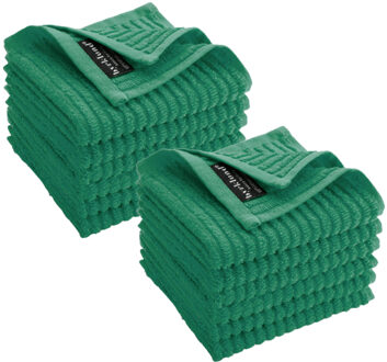 Byrklund Vaatdoek Clean & Shiny Groen - 12 stuks - 30x30 cm