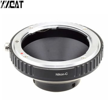 C-Canon C-Nikon C Mount Adapter CS Mount Transfer Lens Adaptor for Connecting Canon EOS EF Nikon F and C-mount Camera