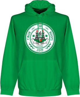 C'mon The Hoops Celtic Logo Hoodie - Groen - M