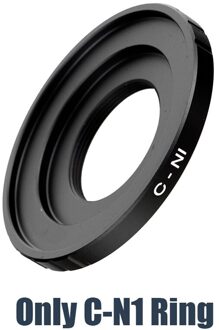 C Mount Film Lens Adapter Ring Voor Nikon 1 AW1 S1 S2 J4 J3 J2 J1 V3 V2 V1 C-NI camera C-N1 Fujian Cctv Movie Lens Accessoires C to N1 Ring