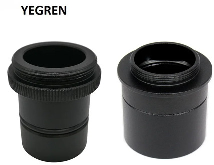 C-mount to 1.25 inch or 23.2mm Adapter C Mount Adapter Ring Connect Microscope Astronomical Telescope with C CS CCD USB Camera