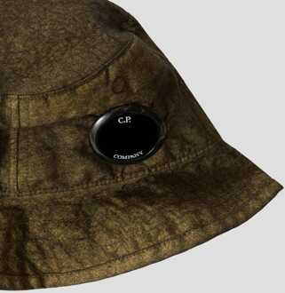 C.P. Company Accessoires C.P. Company Co-Ted Bucket Hat in Groen - maat