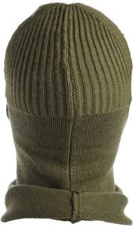C.P. Company Accessories C.P. Company Juniors Wool Knit Goggle Balaclava in Green - maat Groen