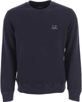 C.P. Company Blauwe Sweaters C.p. Company , Blue , Heren - 2Xl,Xl,L,M,S
