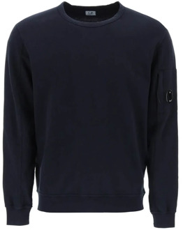 C.P. Company Blauwe Sweaters voor Heren C.p. Company , Blue , Heren - Xl,L,M,S