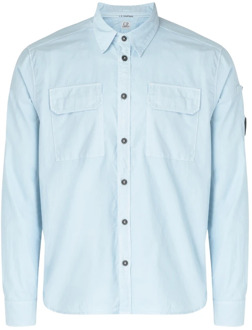 C.P. Company Casual Shirts C.p. Company , Blue , Heren - Xl,L,M