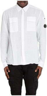 C.P. Company Casual Shirts C.p. Company , White , Heren - L,M