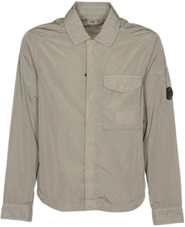 C.P. Company Chrome Overshirt Shirts C.p. Company , Gray , Heren - M