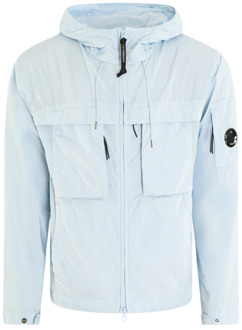 C.P. Company Chrome-R Hooded Jacket Blauw C.p. Company , Blue , Heren - Xl,L