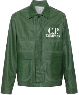 C.P. Company Coats C.p. Company , Green , Heren - Xl,L,M