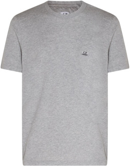 C.P. Company Grijze T-shirts en Polos Collectie C.p. Company , Gray , Heren - Xl,L,M