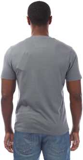 C.P. Company Heren C.P. Company 30/1 Jersey Logo Patch T-shirt in blauw