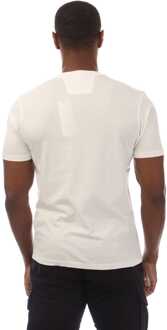 C.P. Company Heren C.P. Company 30/1 Jersey Logo Patch T-shirt in Wit - maat XL