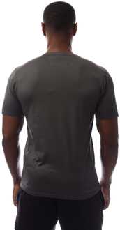 C.P. Company Heren C.P. Company 70/2 gemerceriseerd Jersey Logo Patch T-shirt in grijs - maat