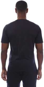 C.P. Company Heren C.P. Company 70/2 gemerceriseerd Jersey Logo Patch T-shirt in marineblauw Navy