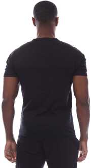 C.P. Company Heren C.P. Company 70/2 gemerceriseerd Jersey Logo Patch T-shirt in zwart - maat M
