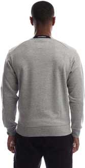 C.P. Company Heren C.P. Company Diagonal Raised Fleece Lens Crewneck Sweatshirt in Grijs - maat M