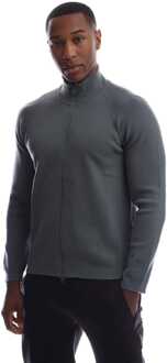 C.P. Company Heren C.P. Company Metropolis Extrafine Merino Wool Sweater met volledige rits in blauw