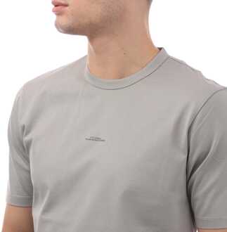 C.P. Company Heren C.P. Company Metropolis Serie Gedrukt Logo T-Shirt in Grijs - XL