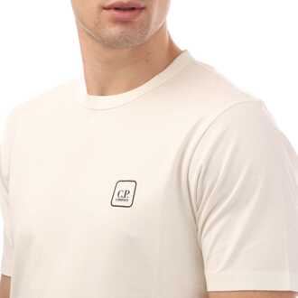 C.P. Company Heren C.P. Company Metropolis Serie Urban Tech T-Shirt in Wit - maat XL