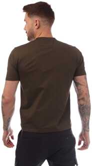 C.P. Company Heren C.P. Company Metropolis Series Bedrukt Logo T-shirt in Groen - maat XL