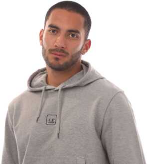 C.P. Company Heren C.P. Company Metropolis Series Graphic Hoodie in Grijs - maat 2XL