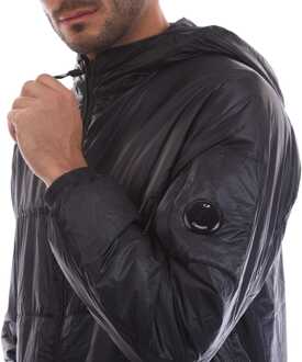 C.P. Company Heren C.P. Company Nada Shell Gewatteerde Jas met capuchon in Navy - L