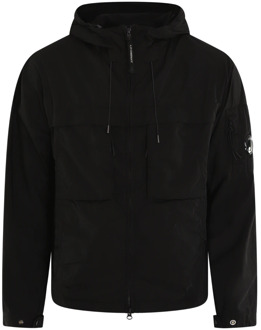 C.P. Company Heren Chrome-R Hooded Jacket Zwart C.p. Company , Black , Heren - 2Xl,Xl,L,M,S