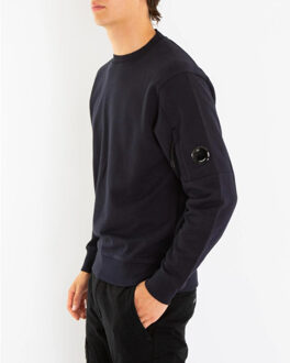 C.P. Company Heren diagonal raised fleece Blauw - M