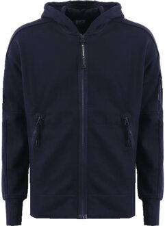 C.P. Company Heren diagonal raised zipped Blauw - XXL