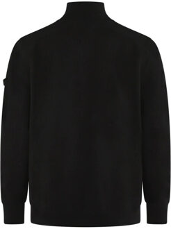 C.P. Company Heren knitwear polo collar Zwart - M