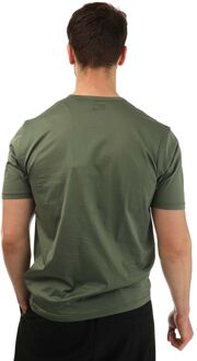 C.P. Company Heren-T-shirt C.P. Bedrijfstrui Geen Zwaartekracht in Groen