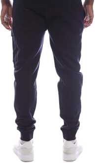 C.P. Company Herenbroek C.P. Company Diagonal Raised Fleece Lens Sweatpants in Navy - XL