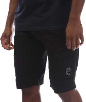 C.P. Company Herenbroek C.P. Company Stretch Satijn Cargo in Zwart - XL