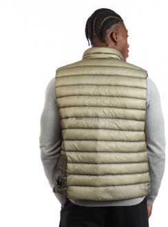 C.P. Company Herencolbert C.P. Company D.D. Shell Donzen Gilet in Groen - maat