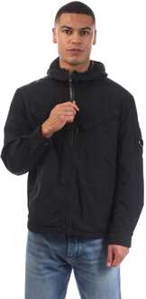 C.P. Company Herenoverhemd C.P. Company Chrome-R met capuchon en rits in Navy - L