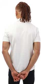 C.P. Company Herenpolo C.P. Company Stretch Piquet in Wit - M