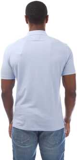 C.P. Company Herenpolo C.P. Company Stretch Piquet Logo in Blauw