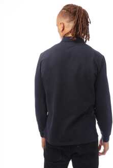 C.P. Company Herenpolo C.P. Company Stretch Piquet met lange mouwen in Navy - maat