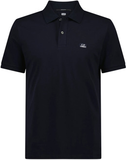 C.P. Company Klassiek Polo Shirt C.p. Company , Blue , Heren - L,M,S